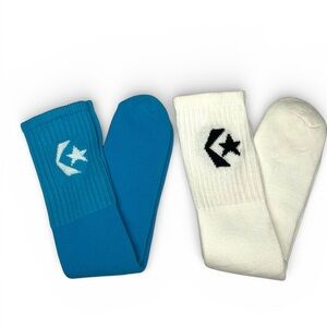 Vintage Converse all star Men's Athletic Socks in Blue and White